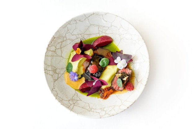 Gotowe danie na talerzu